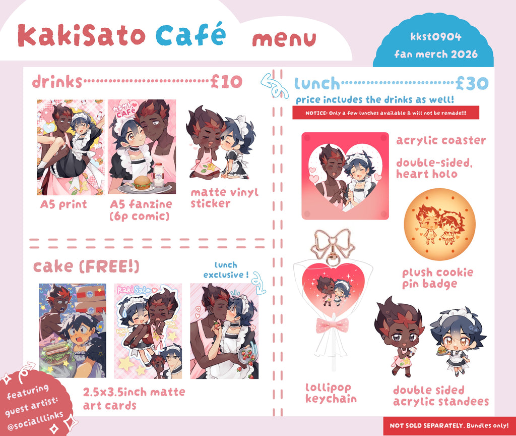 KakiSato Cafe ~ 2026 Merch Collection