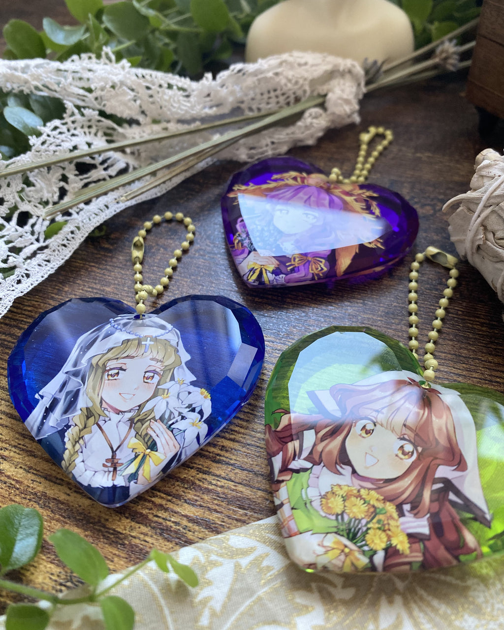 Liebesbeweis Keychains ~ Little Goody Two Shoes