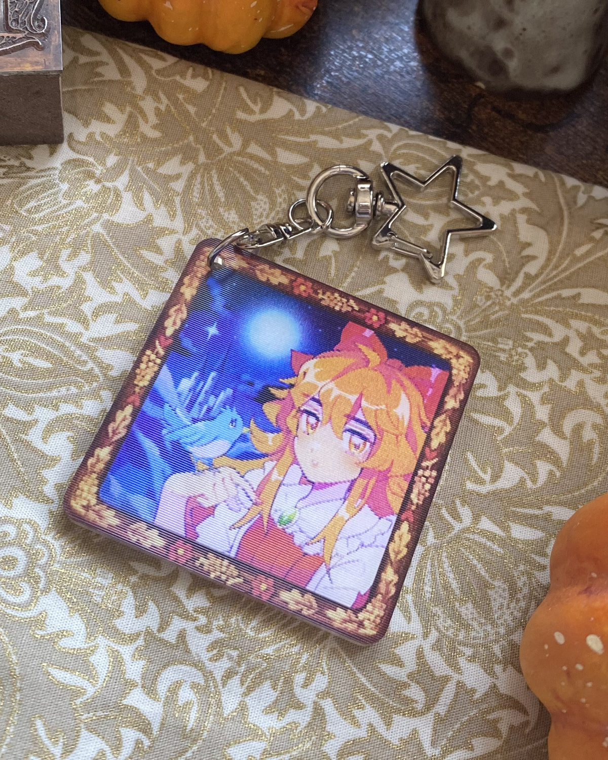 Moonlit Elise Lenticular Keychain ~ Little Goody Two Shoes
