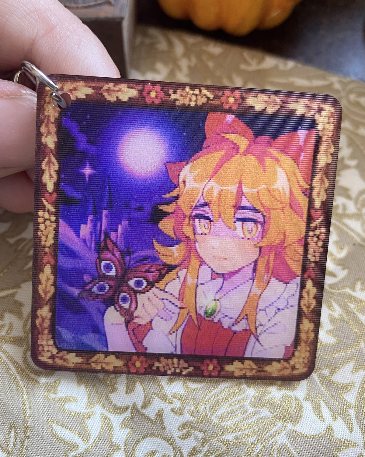Moonlit Elise Lenticular Keychain ~ Little Goody Two Shoes