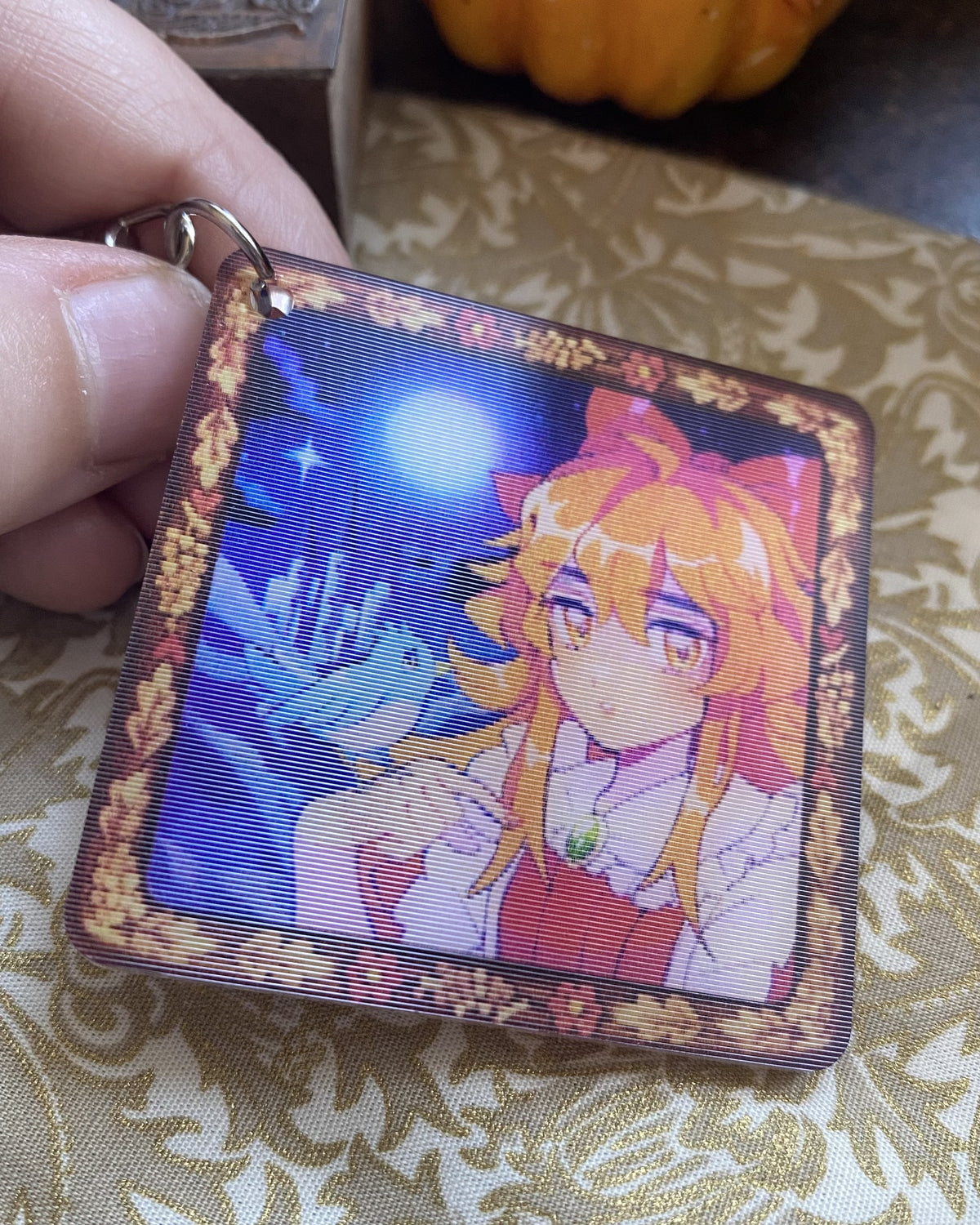 Moonlit Elise Lenticular Keychain ~ Little Goody Two Shoes