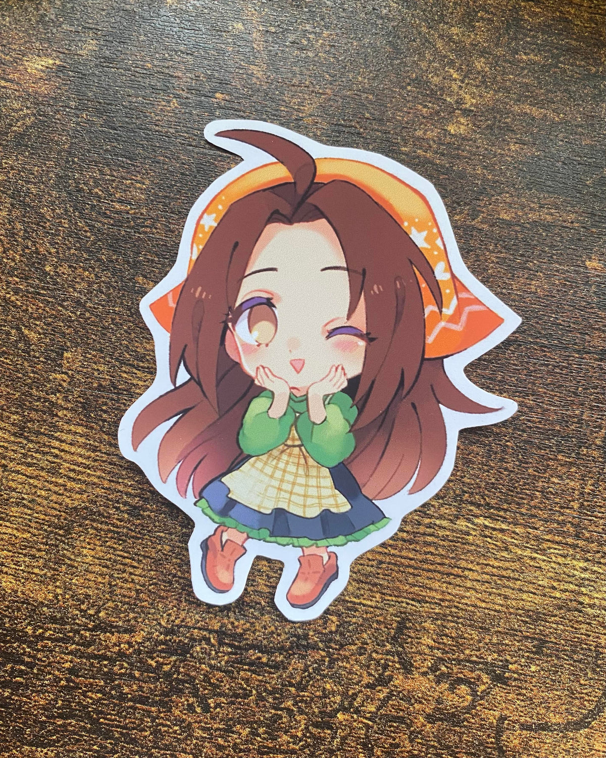 Farming Sim Girls Stickers ~ Harvest Moon DS