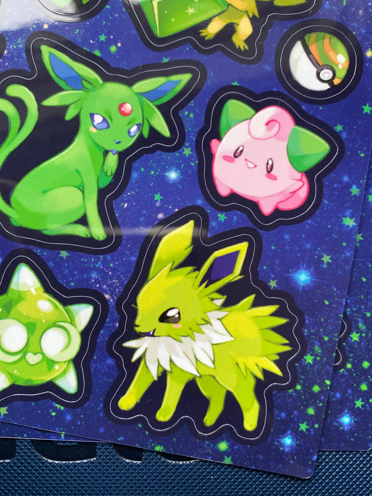 Green Space ~ PKMN Sticker Sheet