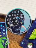 Shiny Umbreon ~ Glow in the Dark Sticker
